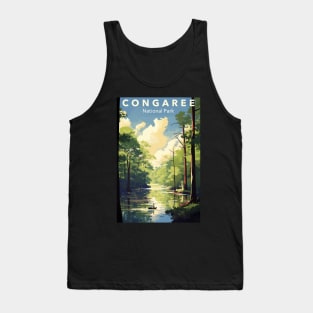 Congaree National Park Travel Poster Tank Top